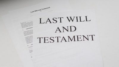 last will & testament